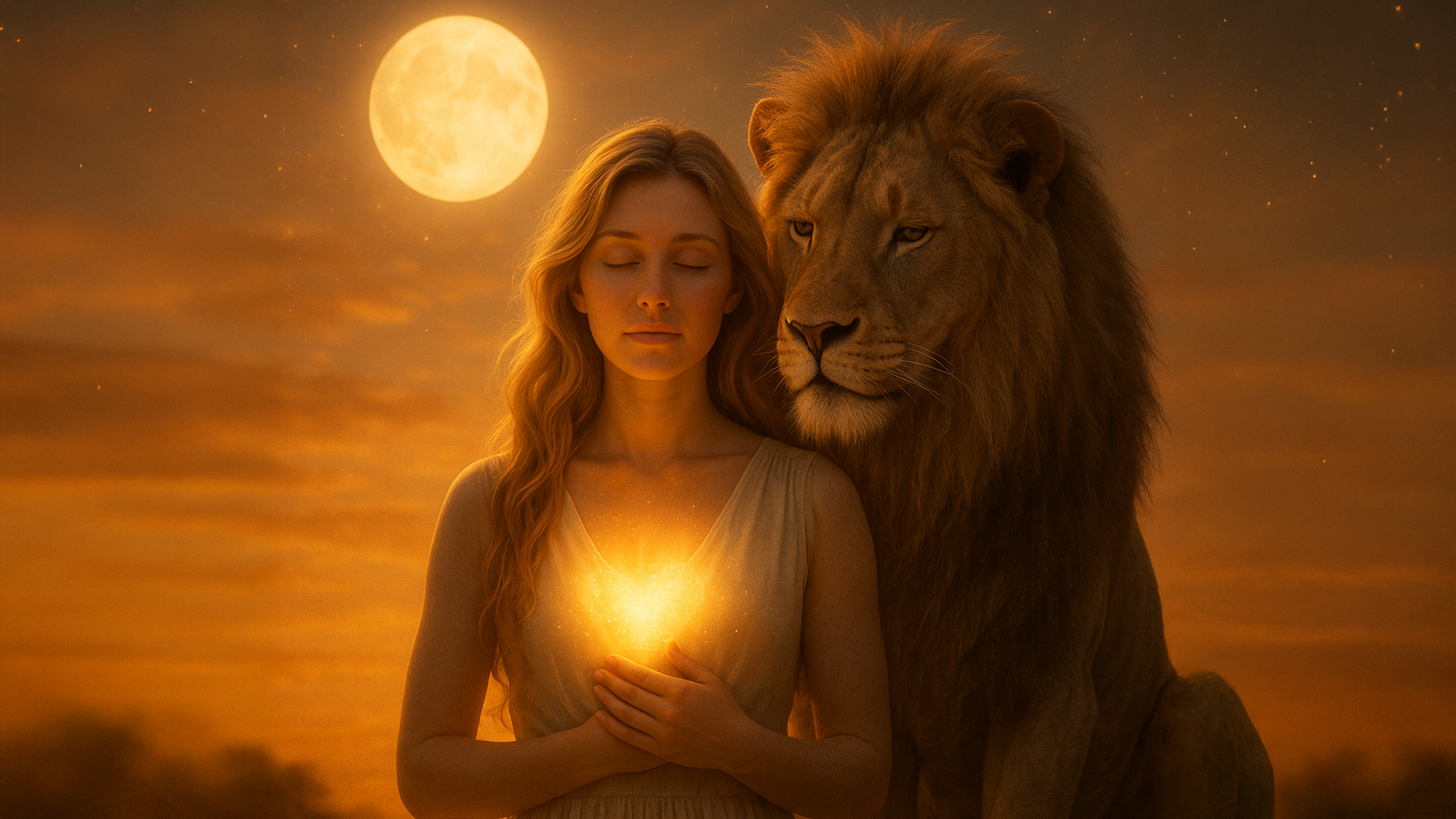 Valge Kuu Lõvis - südame valguse, loovuse ja sisemise julguse aeg